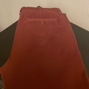 Rust colored chinos